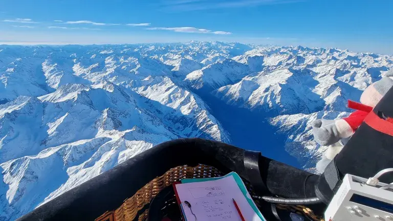 Alpenüberquerung mit Ballonpilot